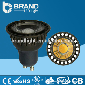 Schwarze Farbe Shell 5W GU10 / MR16 LED Scheinwerfer / Scheinwerfer führte / führte Birnenlampe